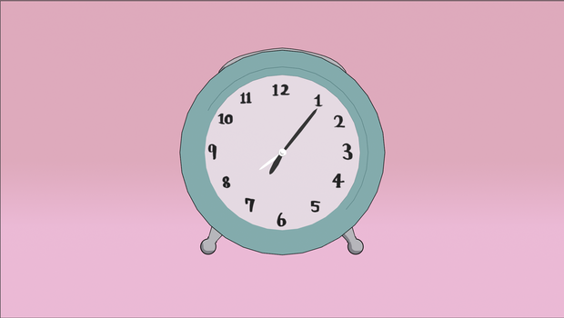 きゅうくらりん目覚まし時計(Kyu-kurarin alarm clock)