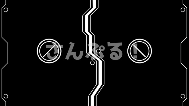 画面切替【ヘヴィゲート 8色】映像素材：トランジション：Youtuber：Vtuber