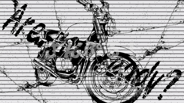 SP画面切替【Monochrome shutter 5種】映像素材：トランジション：Youtuber：Vtuber