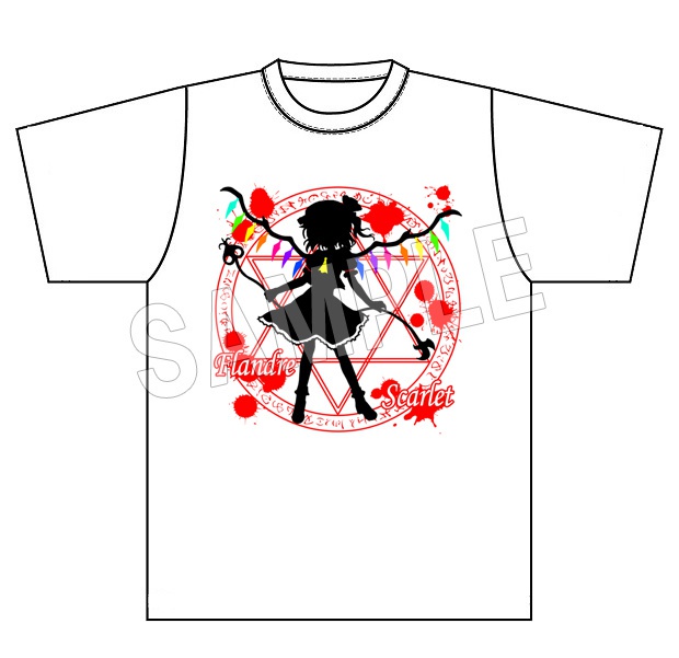 東方Project シルエットTシャツ新『フランドール・スカーレット