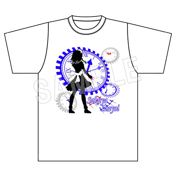 東方project シルエットtシャツ新 十六夜咲夜 Ns Well Booth