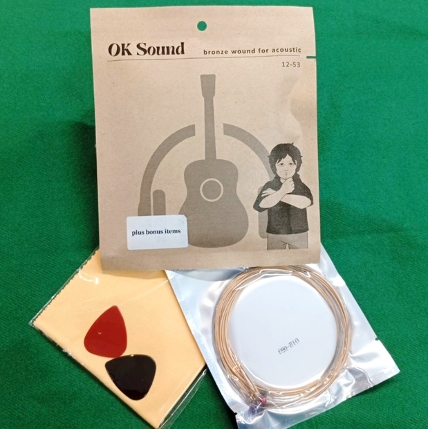 初回版限定オマケ付き】アコースティックギター弦 Lightゲージ