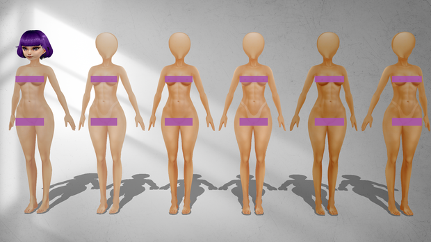 Realistic Vroid Skin texture