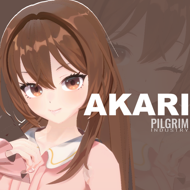 Akari オリジナル3Dモデル