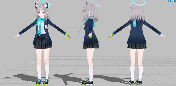 砂狼シロコ PMXモデル