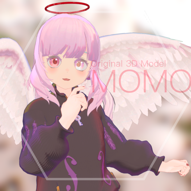 Original 3D Model 「MOMO」