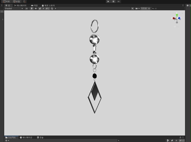 Vertical earrings