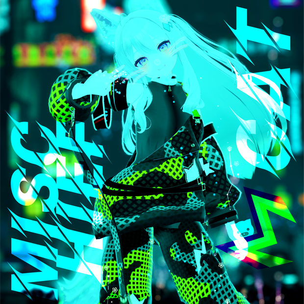 51アバター対応 Mischief ∑ Cat (VRChat向け衣装)#mumu_shop