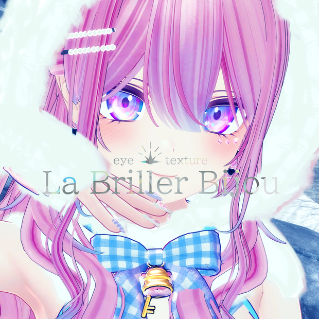 74アバター対応 La Briller Bijou-ラブリエビジュー(VRCHATアバター向アイテクスチャ)#mumu_shop