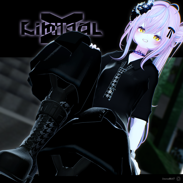 43アバター相当対応Liminal-Xリミナルクロス(VRChat向衣装)#mumu_shop