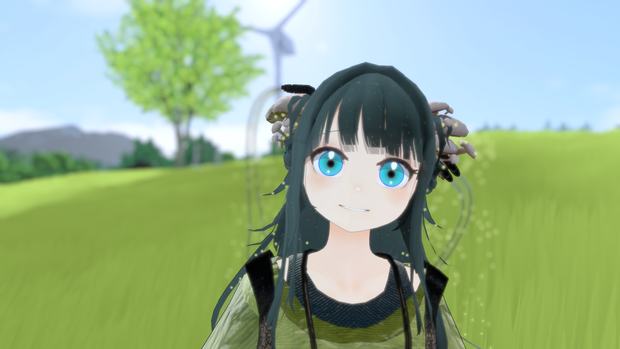 【無料】ターコイズアイ【きのこの子・かいわれの子対応】