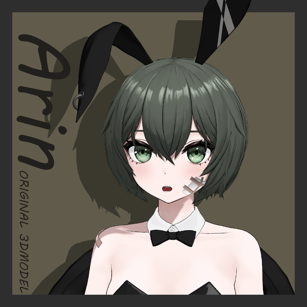  Arin 【オリジナル３Dアバター】VRC／VRM