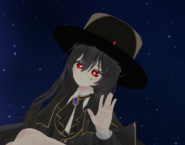 マジシャンみたいな帽子