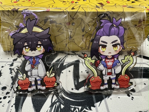 ポケモン スグリ アクリルキーホルダー 非公式】前•後編スグリくんアクリルキーホルダー - みかん箱の中 - BOOTH