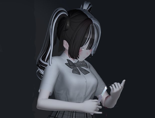 🖤桔梗専用.リストカット傷テクスチャー🖤