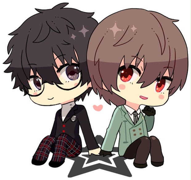 ペルソナ5 主人公 明智アクキー Monomono Booth