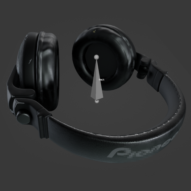 [VRChat想定] 無料 DJ HEADPHONE