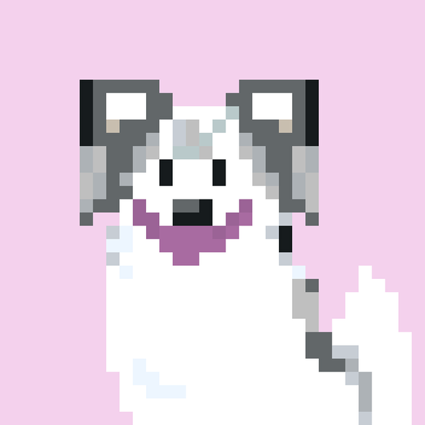 犬 ドット絵　pixelart |My🌍world
