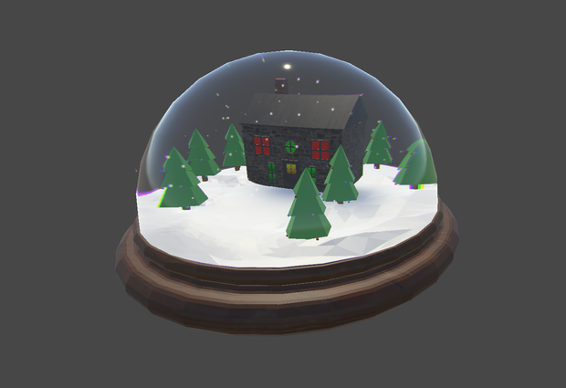 Winter Snow Globe