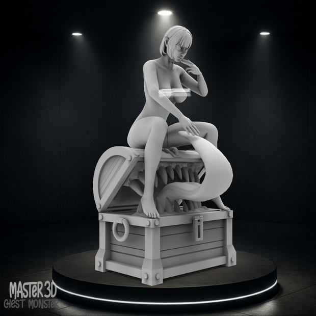 Sensual Female Figure - Master 3D Plug Edition (High Detail STL) 【3D出力用STL】官能的な女性フィギュア - マスター3Dプラグ・エディション