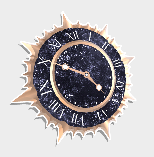【 VRC Accessories 】Timekeeper Halo