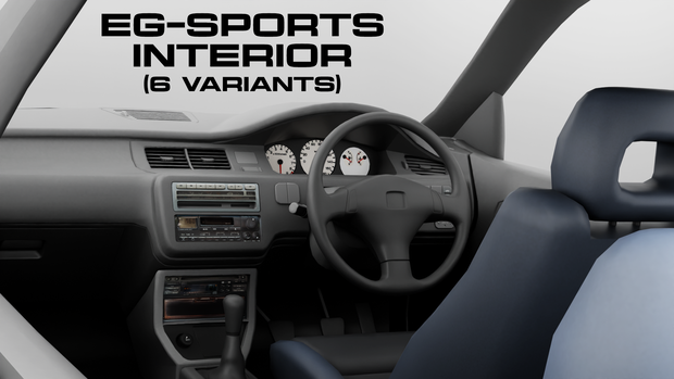 【VRChat】 EG-Sports Interior (6 Versions)
