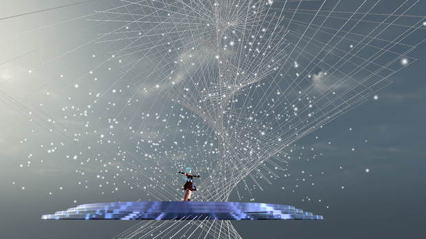 blender　スパイラルカーブ　０１