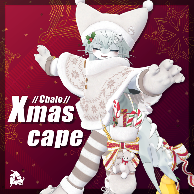 【Chalo・Lio対応】-  Xmas cape - 