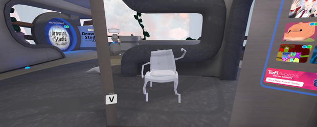A chair~！