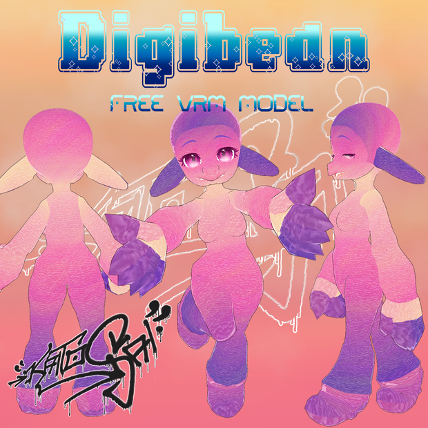 Digibean Free Model (VRM)