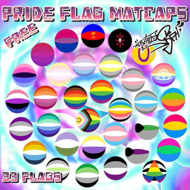Free Pride Matcaps