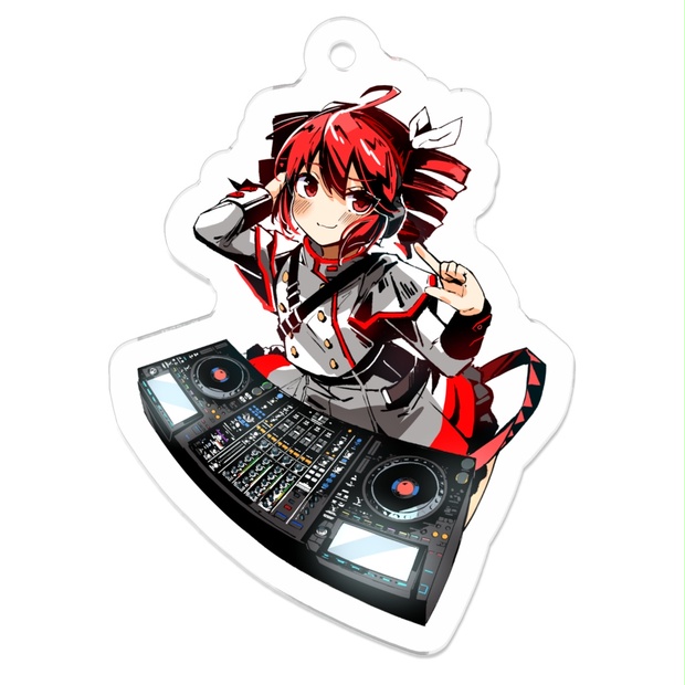 DJテトアクリルキーホルダー（小） - kumanomi777 - BOOTH