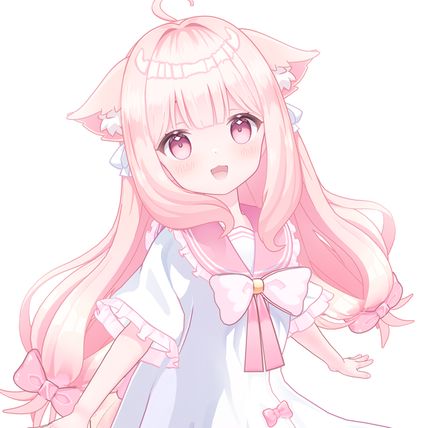 【3Dアバター】- あまふわ AmaFuwa -【VRChat/VRM/パーフェクトシンク】