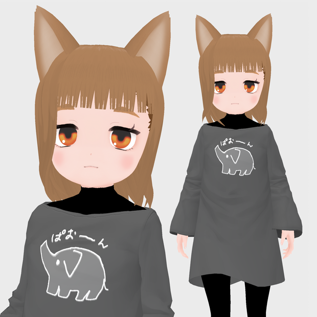 CC0_vroidデータ_正式版対応