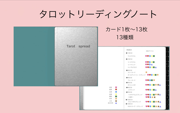 タロット リーディングノート