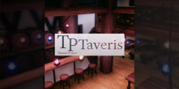 VRChatワールド「Theseus Project : Taveris（タヴェリス）」（ファンタジー宿屋＆酒場ワールド））