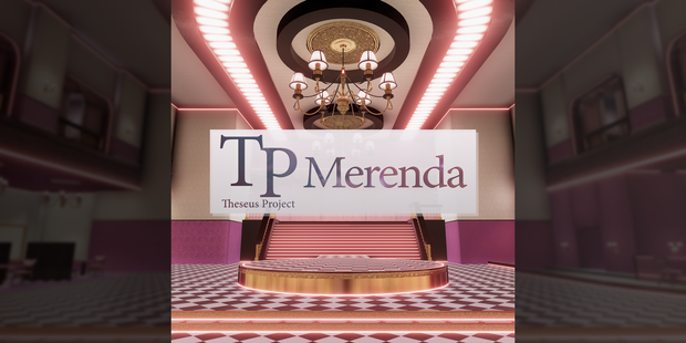 🍰VRChatワールド「Theseus Project : Merenda（メレンダ）」🍰（カフェ/ステージ/イベントワールド）