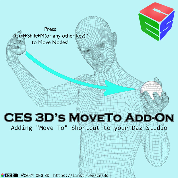 MoveTo Add-On for Daz Studio