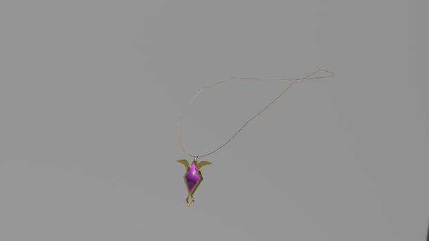 [FBX] GBF Pressed Flower Pendant