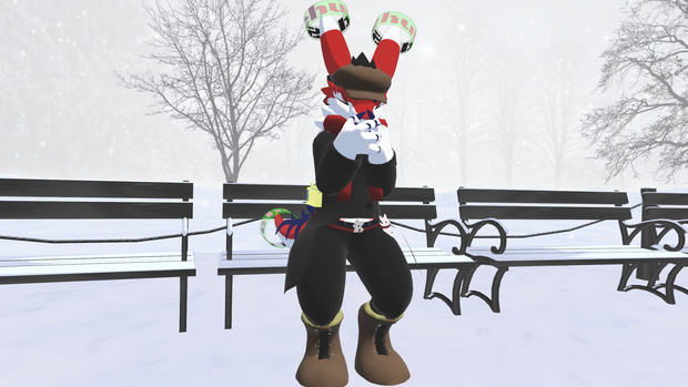 [VRCFury Prefab] Rosune Winter Outfit Set / ロスネ 冬用コーディネートセット