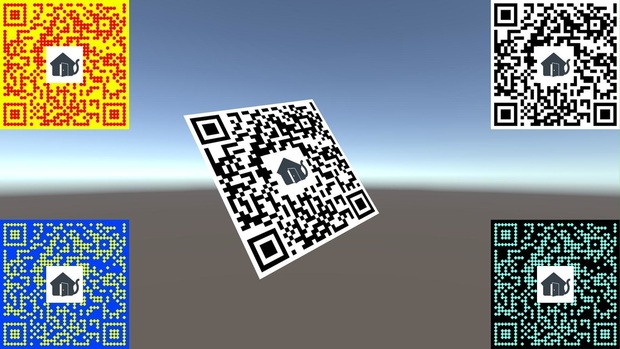 【Unity】【QRコード】QRコード 表示 コンポーネント