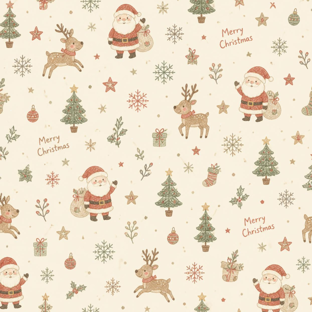 クリスマスデジタルペーパー