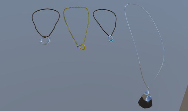 NecklaceSet/ネックレスセット4種