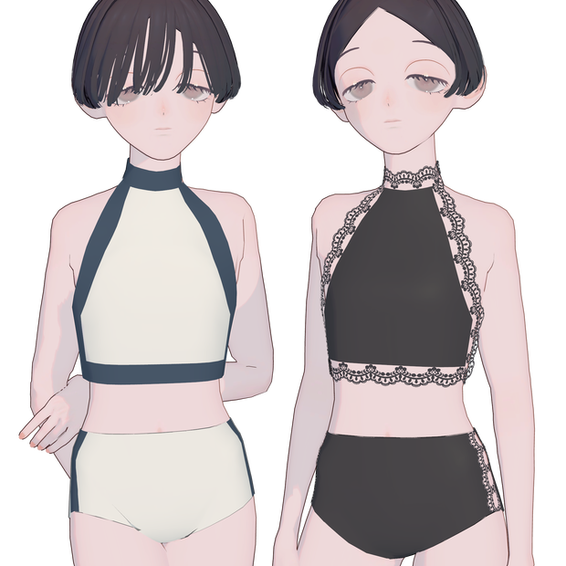 High Neck Tank Bikini