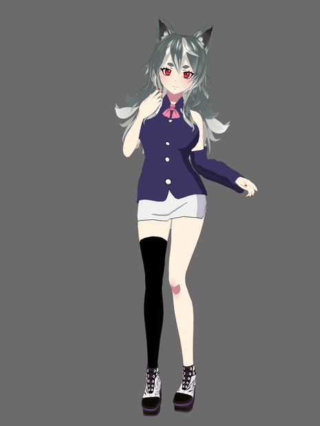 Vroid Outfit - Seven Deadly Sins Elizabeth uniform