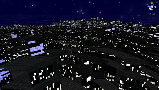 （無料）Night City Skybox Shader