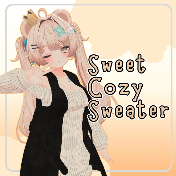 ✨️特別セール✨️【3D衣装】Sweet Cozy Sweater