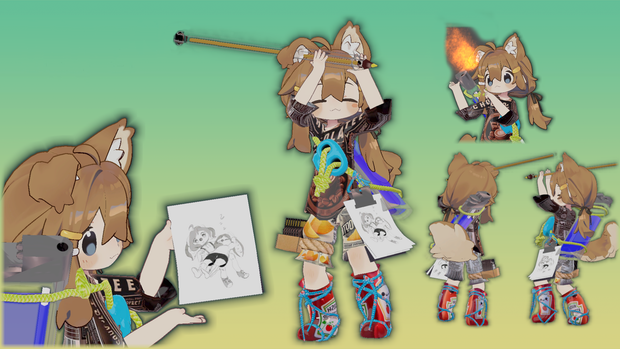 Cloth Miniature for Mamehinata