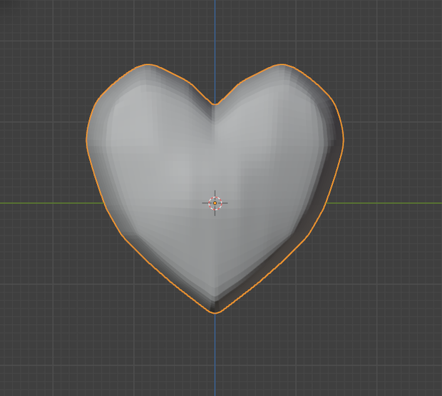 Blender素材ハート