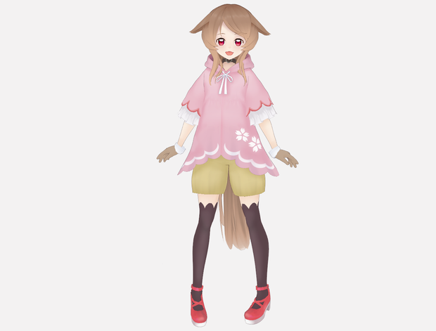 【VRoid、VRM】櫻歌ミコ　二次創作3Dモデル